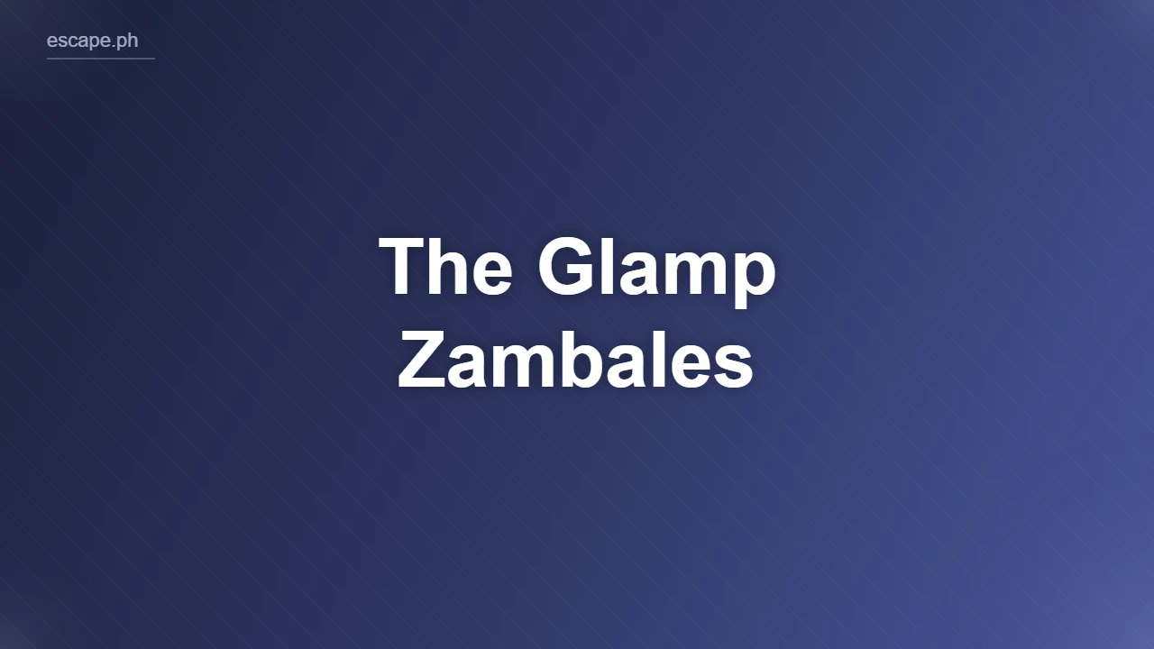 The Glamp Zambales