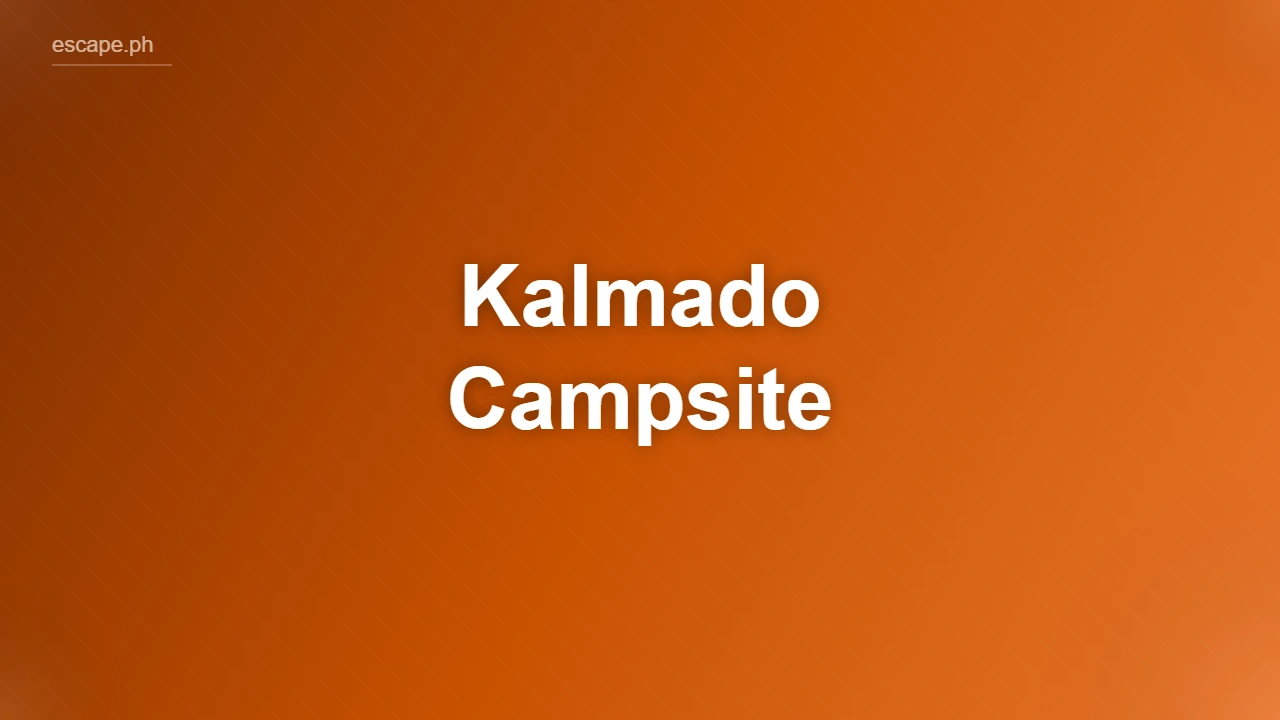 Kalmado Campsite